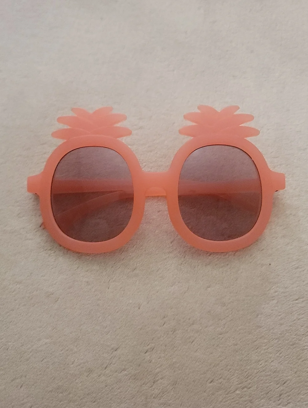 Gap Girl Coral/Orange Pineapple Frame Sunglasses Size 3Y+